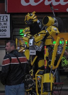 Wordless Wednesday: I saw Bumblebee, the Transformer! Thumbnail