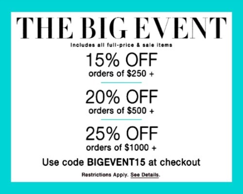 ShopBop Big Event | LatinaOnaMission.com