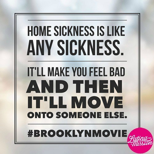 Brooklyn Movie Quote | Latina On a Mission