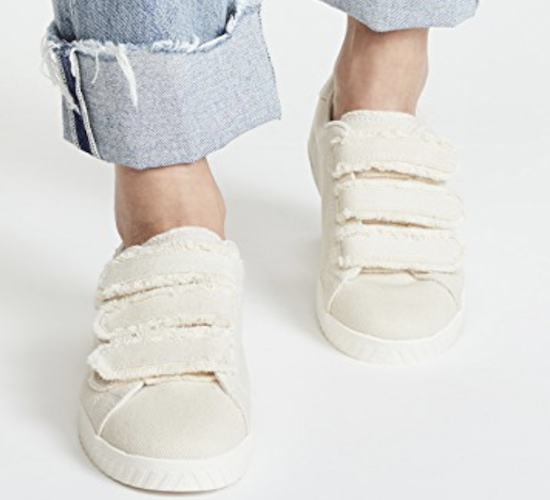 Tretorn Carry Fringe Velcro Sneakers | Latina On a Mission