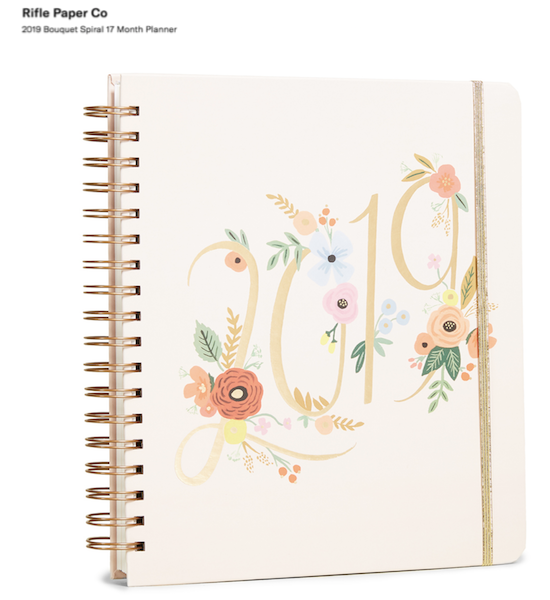 Spiral bound planner with the number 201 on it's cover.