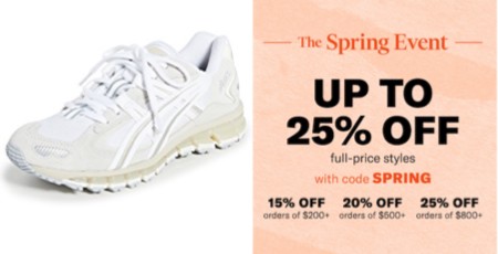 White Gel-Kayano 5 360 Sneakers on sale at Shopbop!